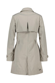 Regenmantel mit aufliegendem Kragen - 06 Canapa - Beige