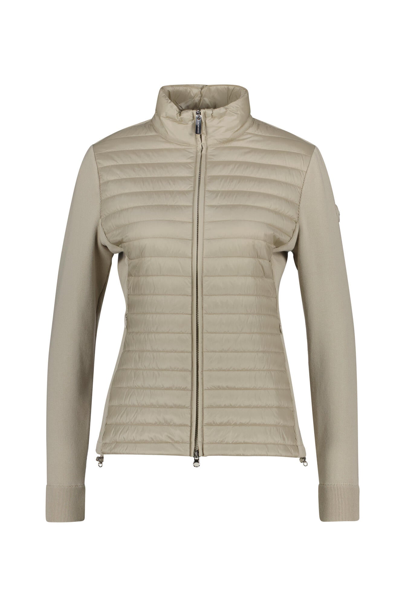 Hybridjacke mit Stehkragen - 06 Canapa - Beige