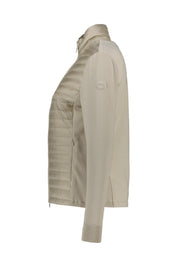 Hybridjacke mit Stehkragen - 06 Canapa - Beige