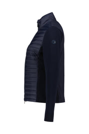 Hybridjacke mit Stehkragen - 68 Navy Blue - Blau