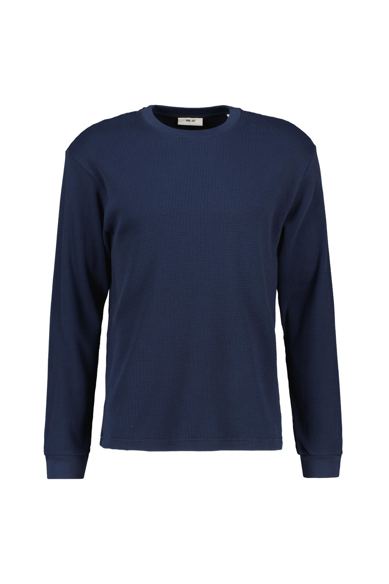 Strickpullover aus Baumwolle - Navy Blue - Blau