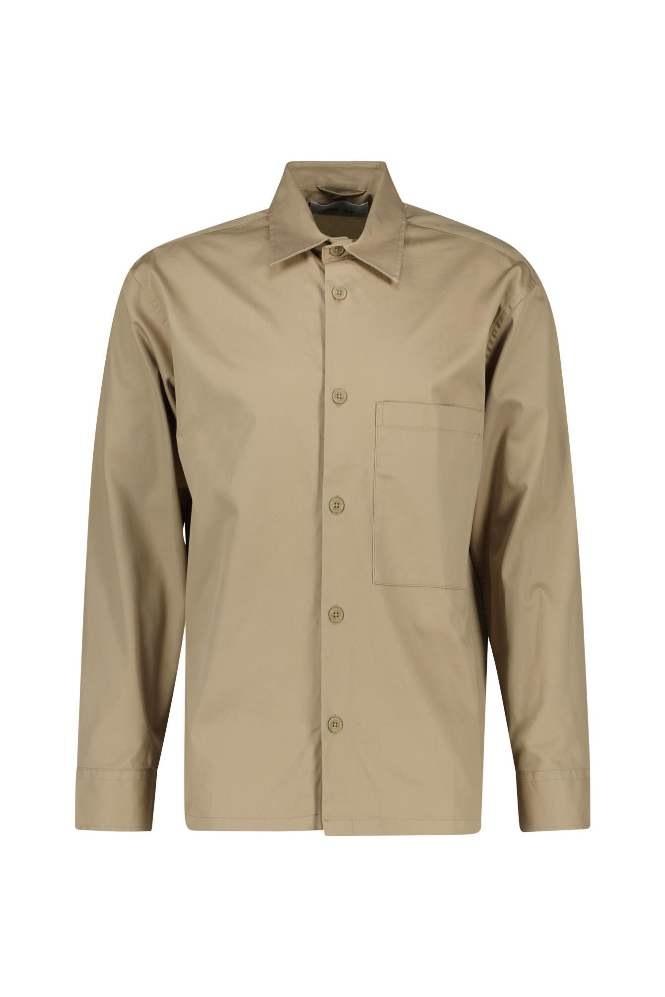Overshirt FREDDY aus Baumwolle - Desert Khaki - Khaki
