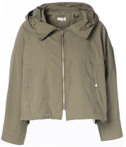 Übergangsjacke LILIANA aus Baumwollmix - 168 Army Green - Grün