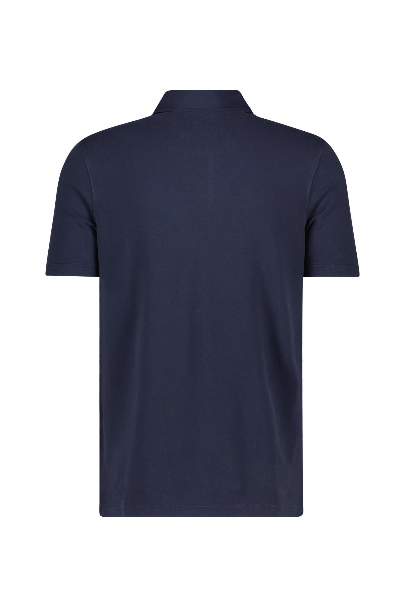 Poloshirt aus Baumwolle Regular Fit - Navy - Blau