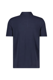 Poloshirt aus Baumwolle Regular Fit - Navy - Blau