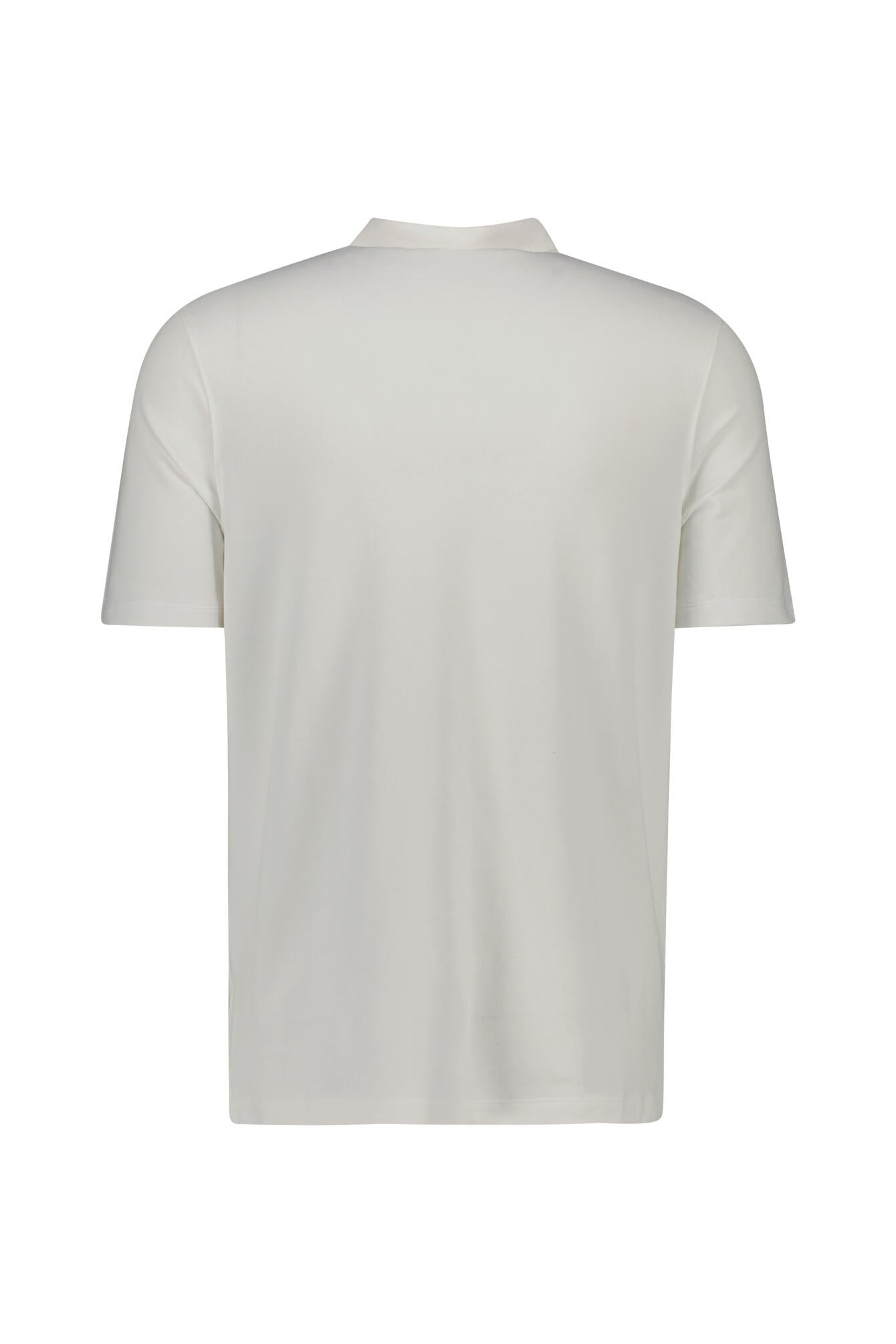 Poloshirt aus Baumwolle Regular Fit - White - Weiß