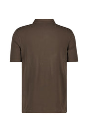 Poloshirt aus Baumwolle Regular Fit - Chocolate - Braun