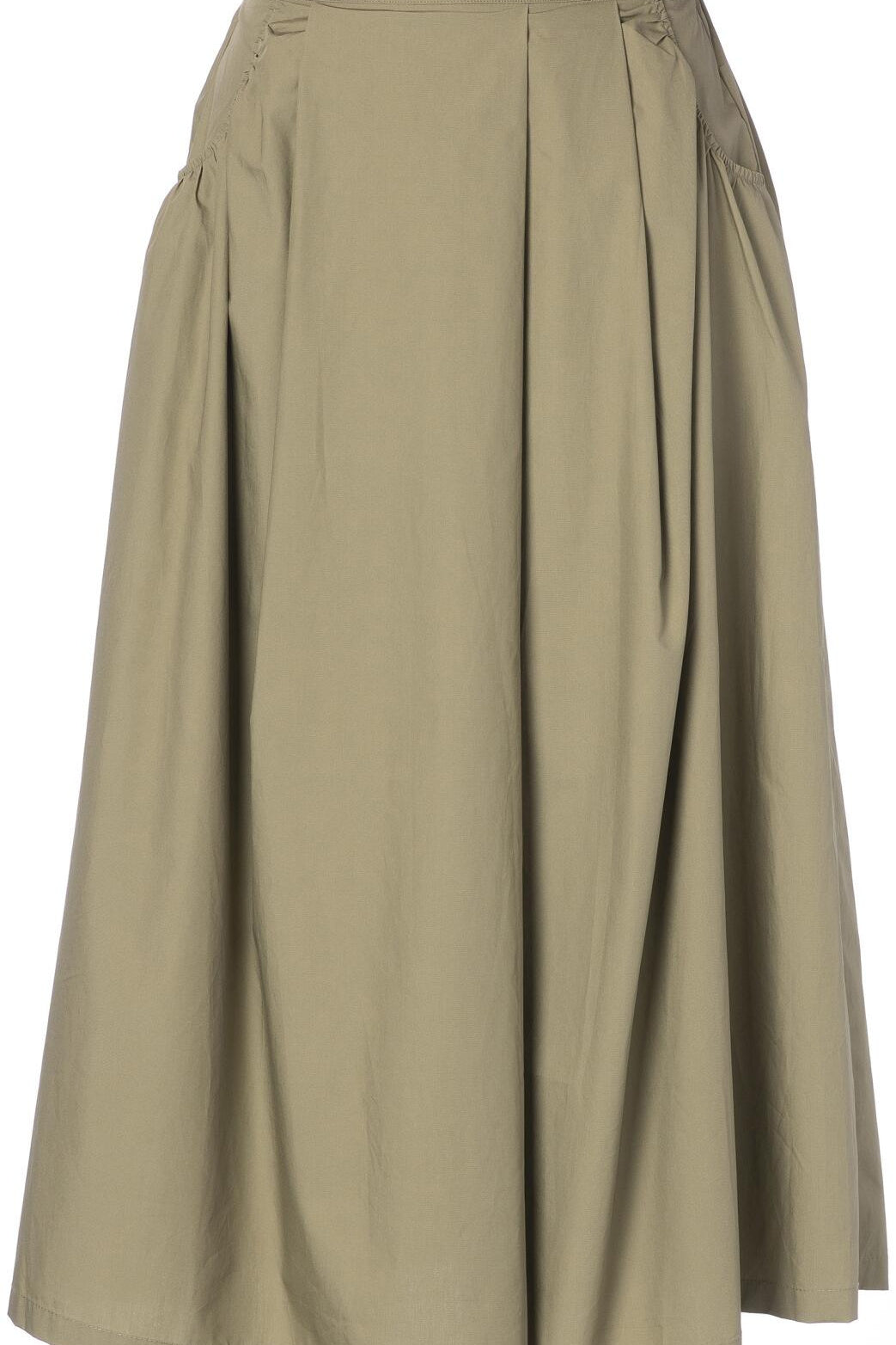 Midirock aus Baumwolle - 168 Army Green - Grün