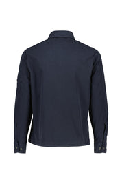 Overshirt aus Baumwolle - 888 Total Eclipse - Blau
