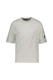 T-Shirt aus Baumwolle - 103 Gauze White - Weiß