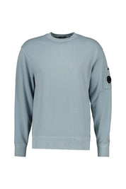 Sweatshirt aus Baumwolle - 809 Silver Blue - Blau
