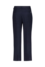 Cropped-Hose Slim Fit - 890  Universo - Blau