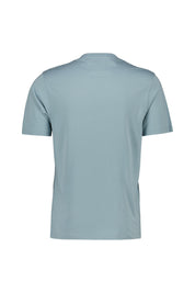 T-Shirt aus Baumwolle - 809 Silver Blue - Blau