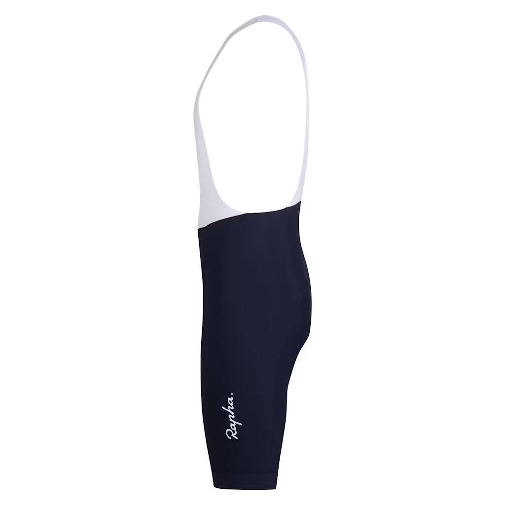 Trägerhose MEN'S CORE BIB SHORTS - Dark Navy White - Blau