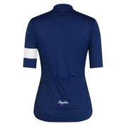 Fahrradtrikot CORE JERSEY - Blue White Stripes - Blau