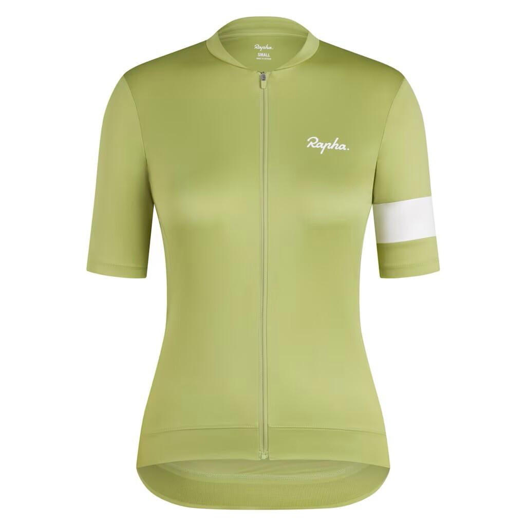 Fahrradtrikot CORE JERSEY - Fern White - Grün
