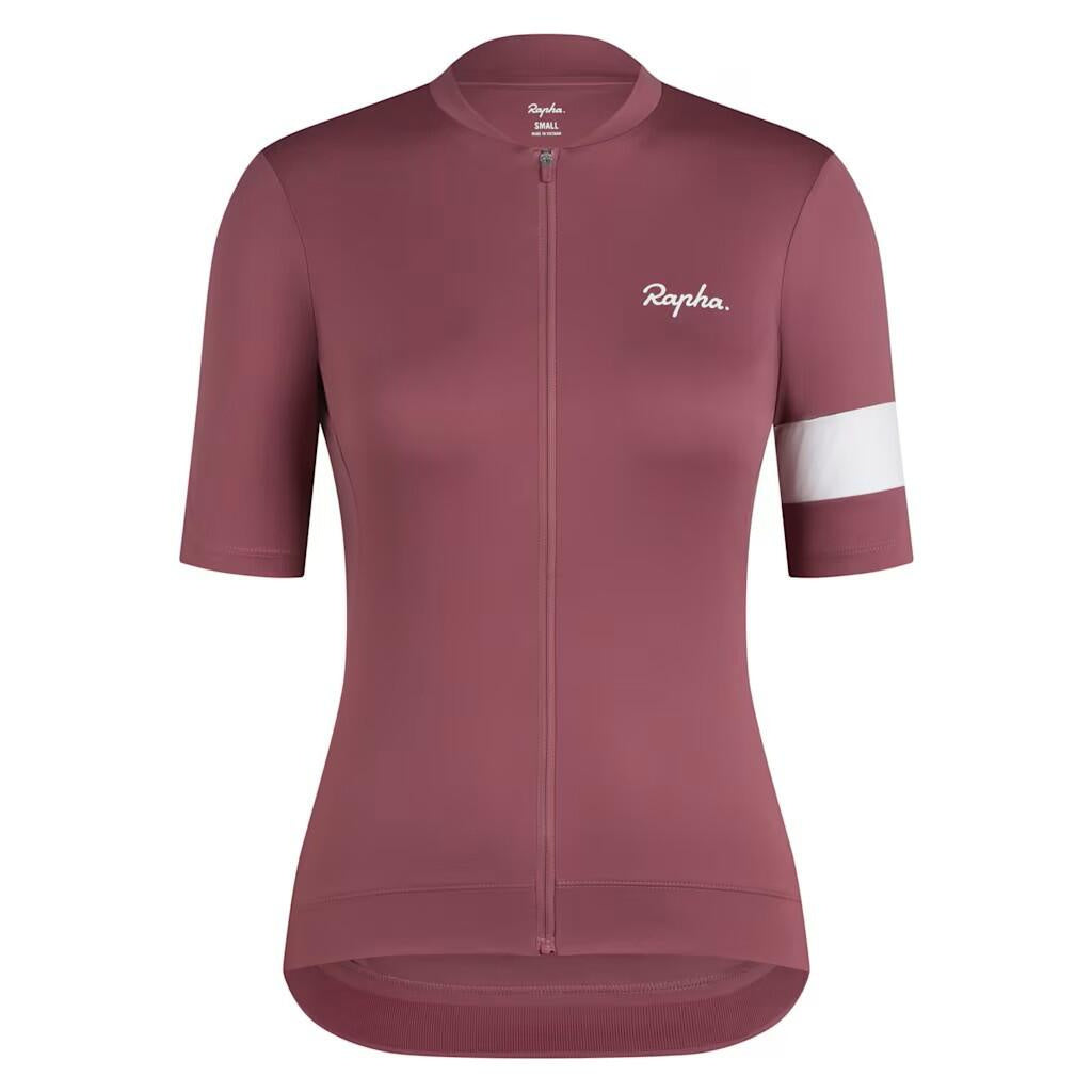 Fahrradtrikot CORE JERSEY - Rose Brown White - Braun