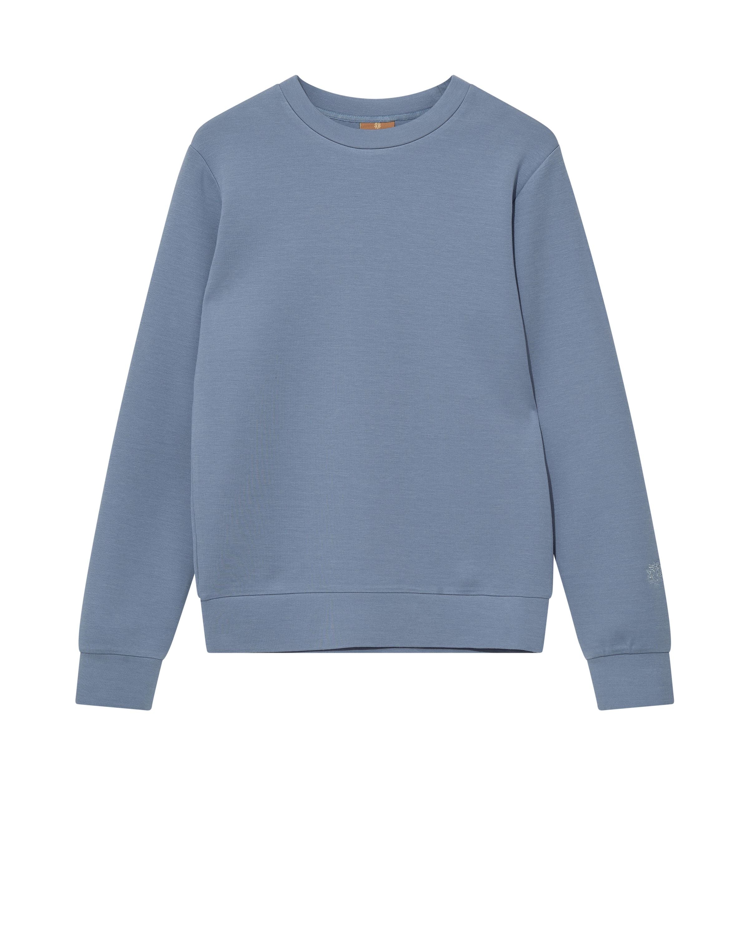 Sweatshirt ABEL aus Baumwollmix - 963 Flint Stone - Blau