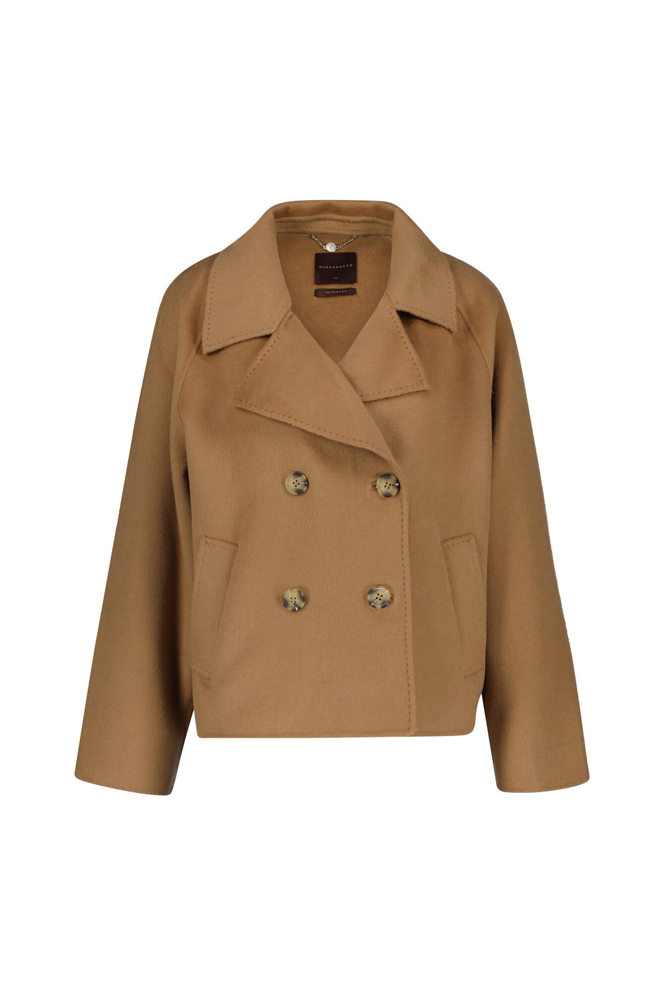 Jacke aus Wolle - Burlywood - Braun