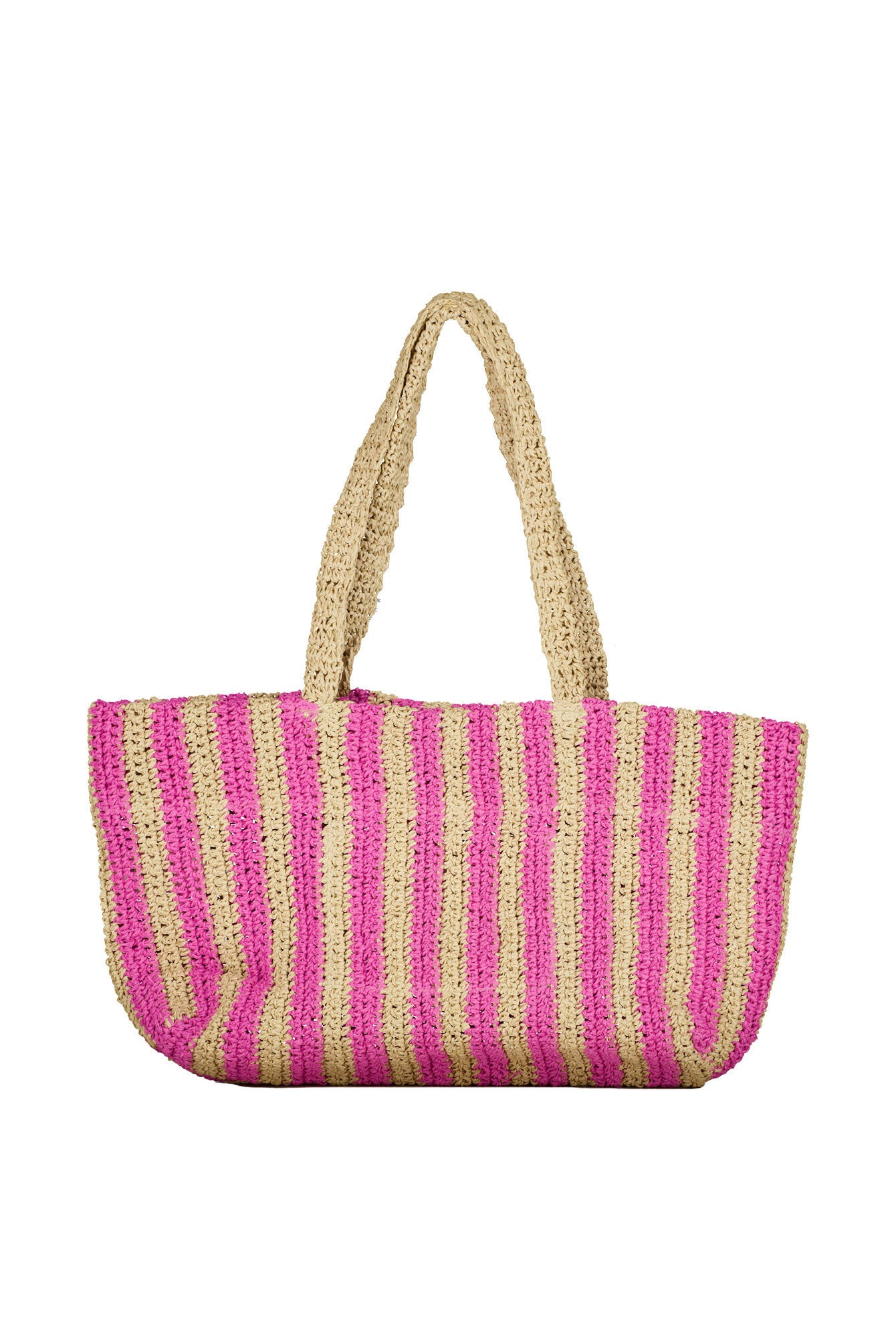 Strandtasche VANESSA - Beige Pink - Pink