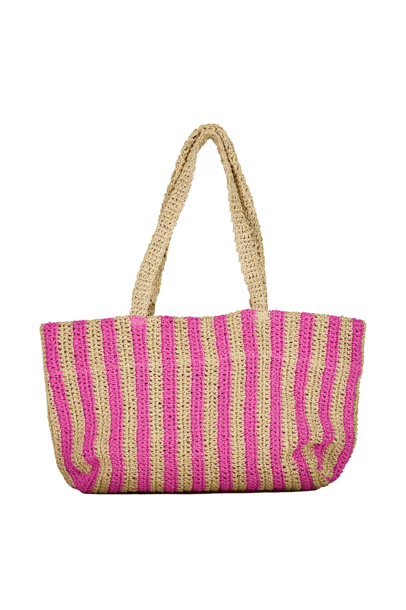 Strandtasche VANESSA - Beige Pink - Pink