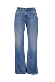 Jeans BASMA Straight Leg - Denim Blue - Blau