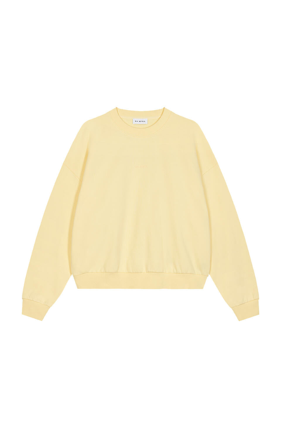 Sweatshirt Coffe - 4009 Butter Yellow - Gelb