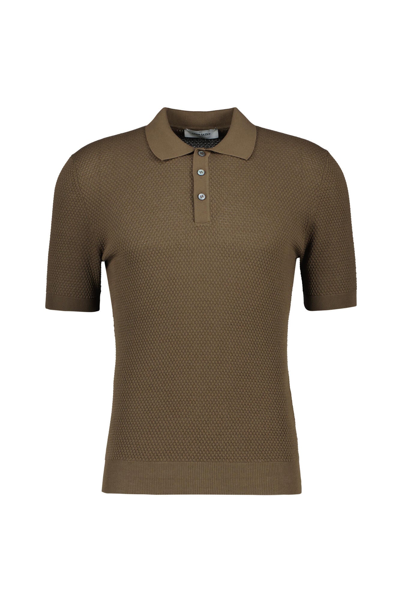 Strickshirt aus Baumwolle Regular Fit - 146 - Braun