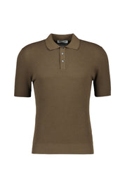 Strickshirt aus Baumwolle Regular Fit - 146 - Braun