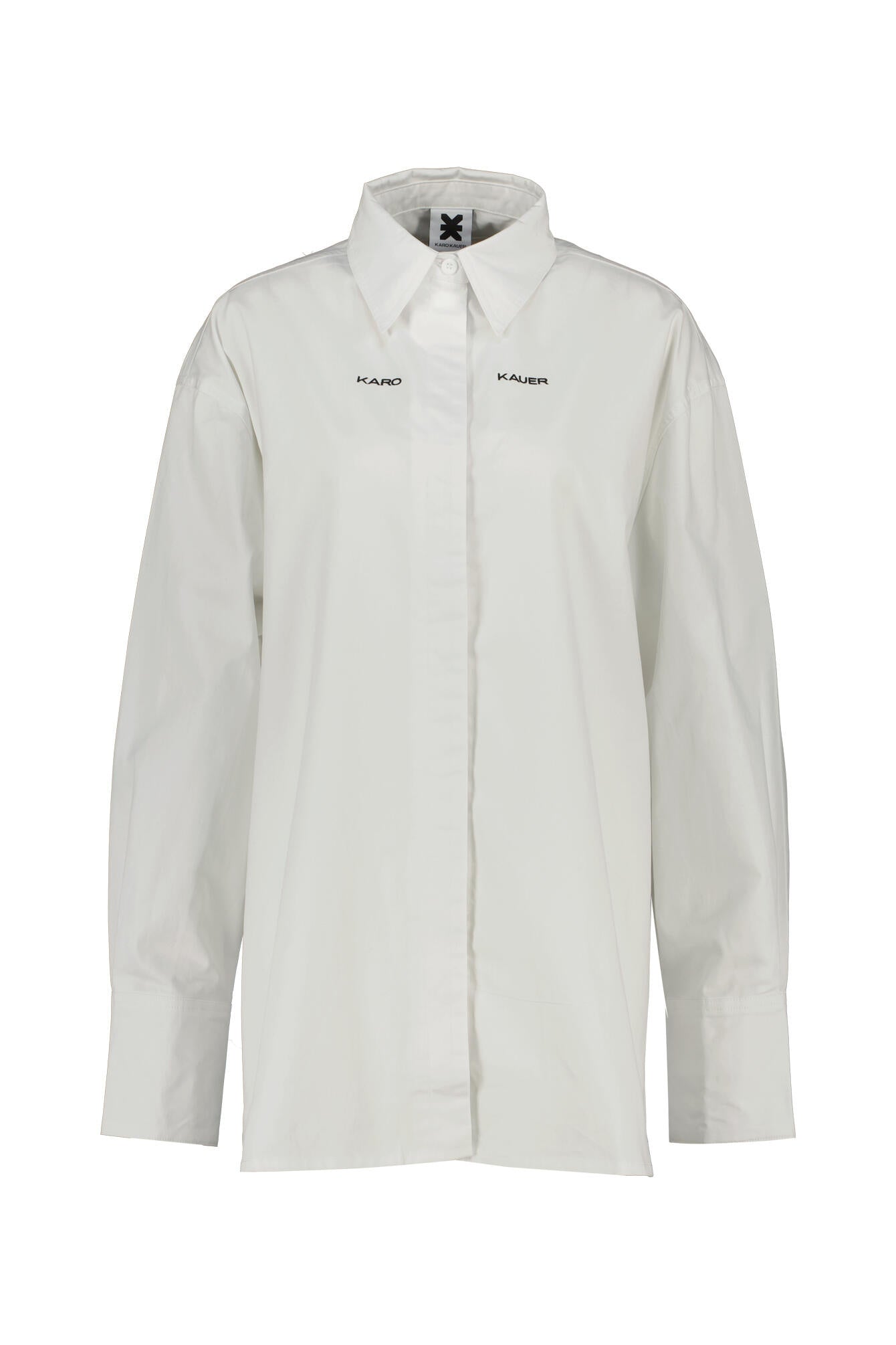 Bluse Oversized Fit - White - Weiß