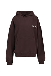 Sweathoodie aus Baumwolle - Brown - Braun