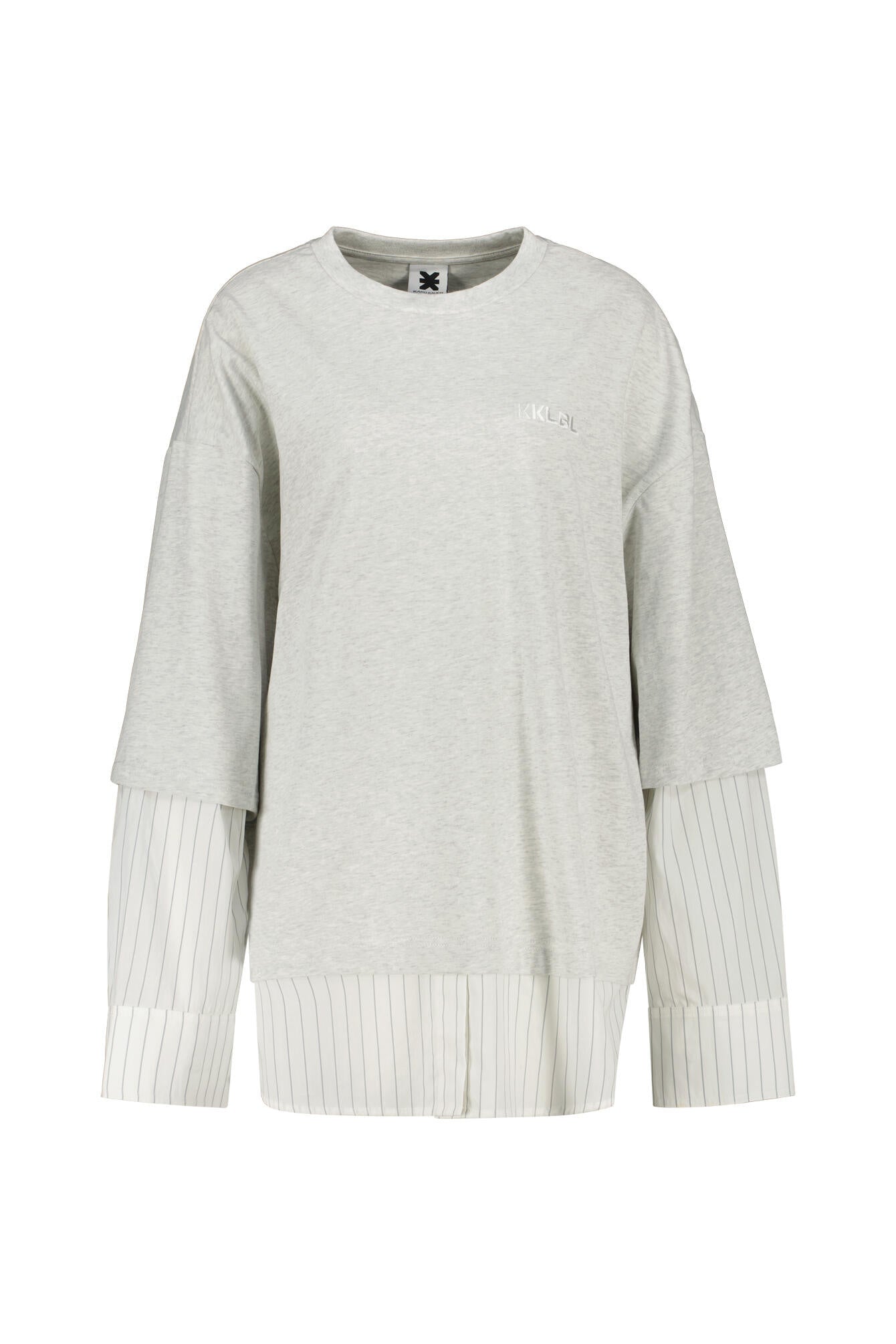 Sweatshirt Oversized Fit - Grau