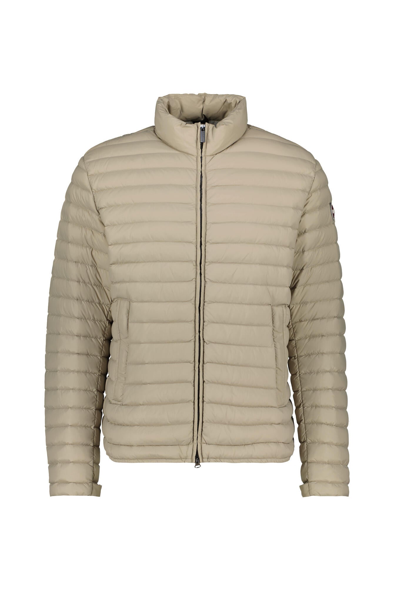 Daunenjacke mit Stehkragen - 751 Chipmunk Ice - Grau