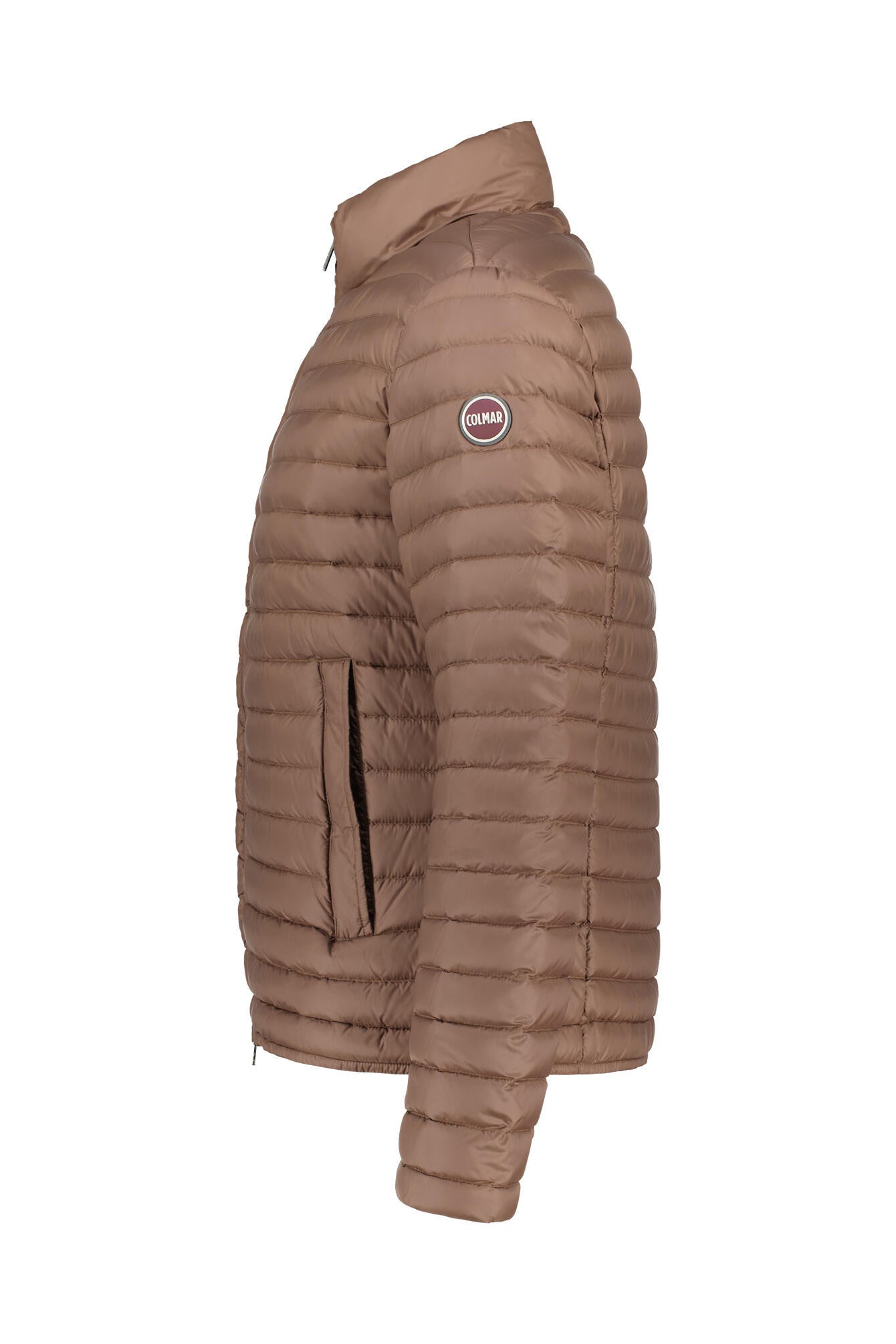 Daunenjacke mit Stehkragen - 768 Fondant Ice - Braun