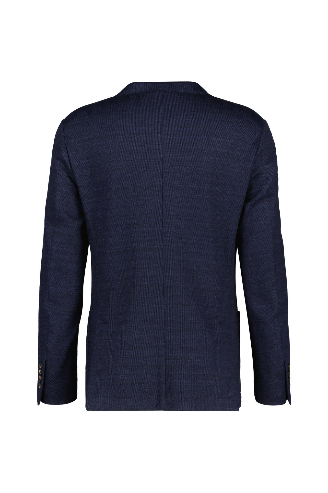 Sakko meliert aus Leinenmix - Blue - Blau