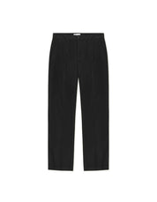 Bundfaltenhose REECE Loose Fit - 100 Black - Schwarz