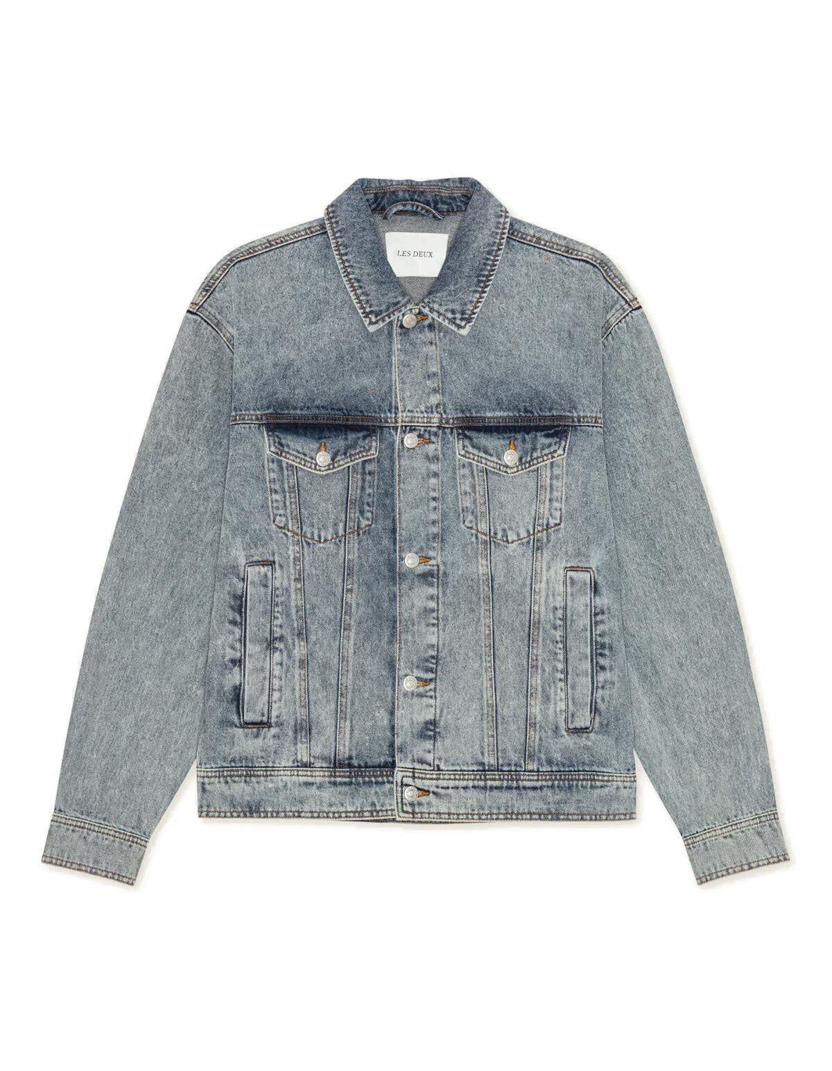 Jeansjacke RALLY Regular Fit - 458 Light Indigo Washed - Blau