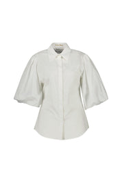 Bluse aus Baumwolle - UA1 - Weiß