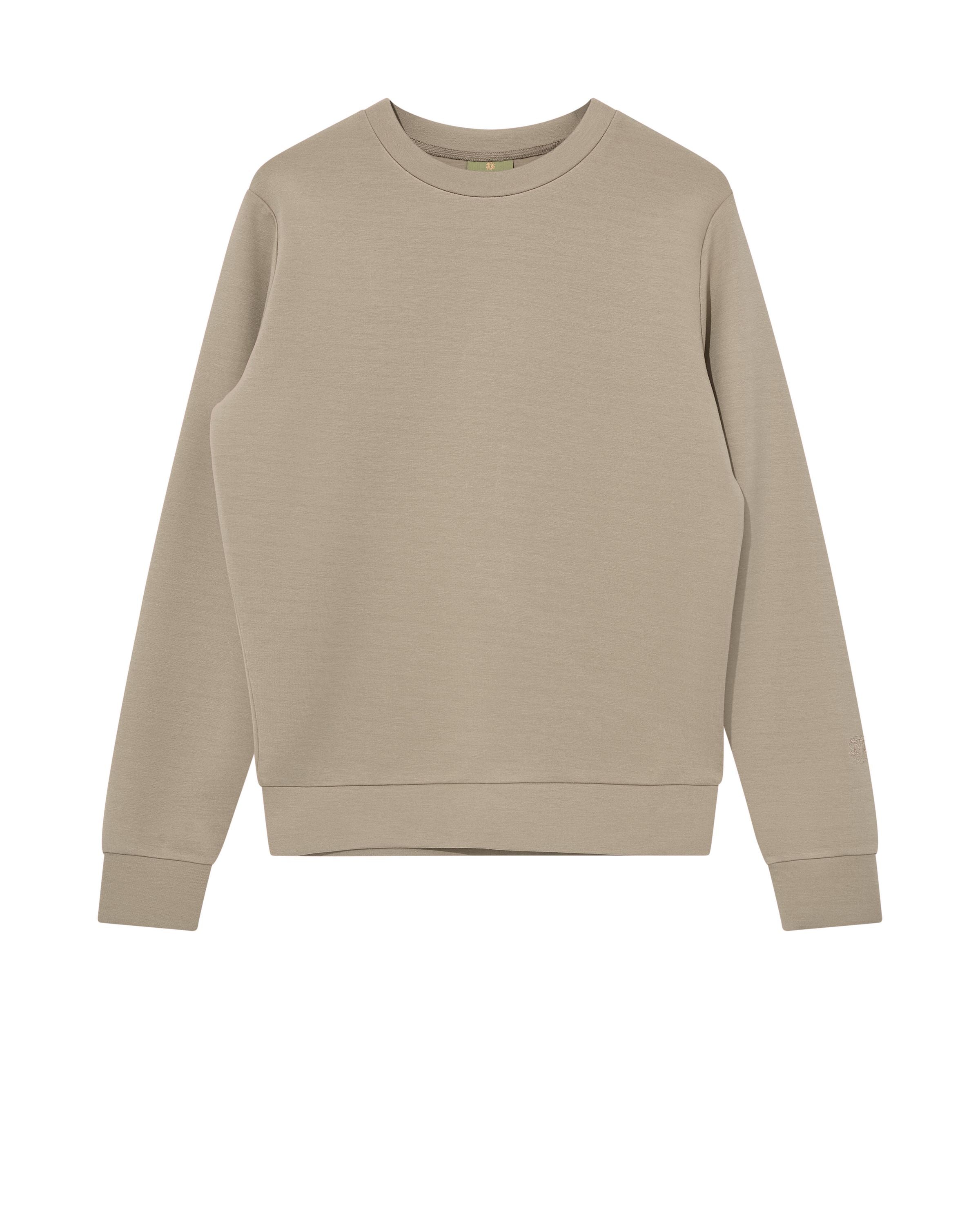 Sweatshirt ABEL aus Baumwollmix - 953 Light Sand - Beige