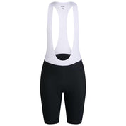 Bike-Trägershorts CORE BIB - Black White - Schwarz