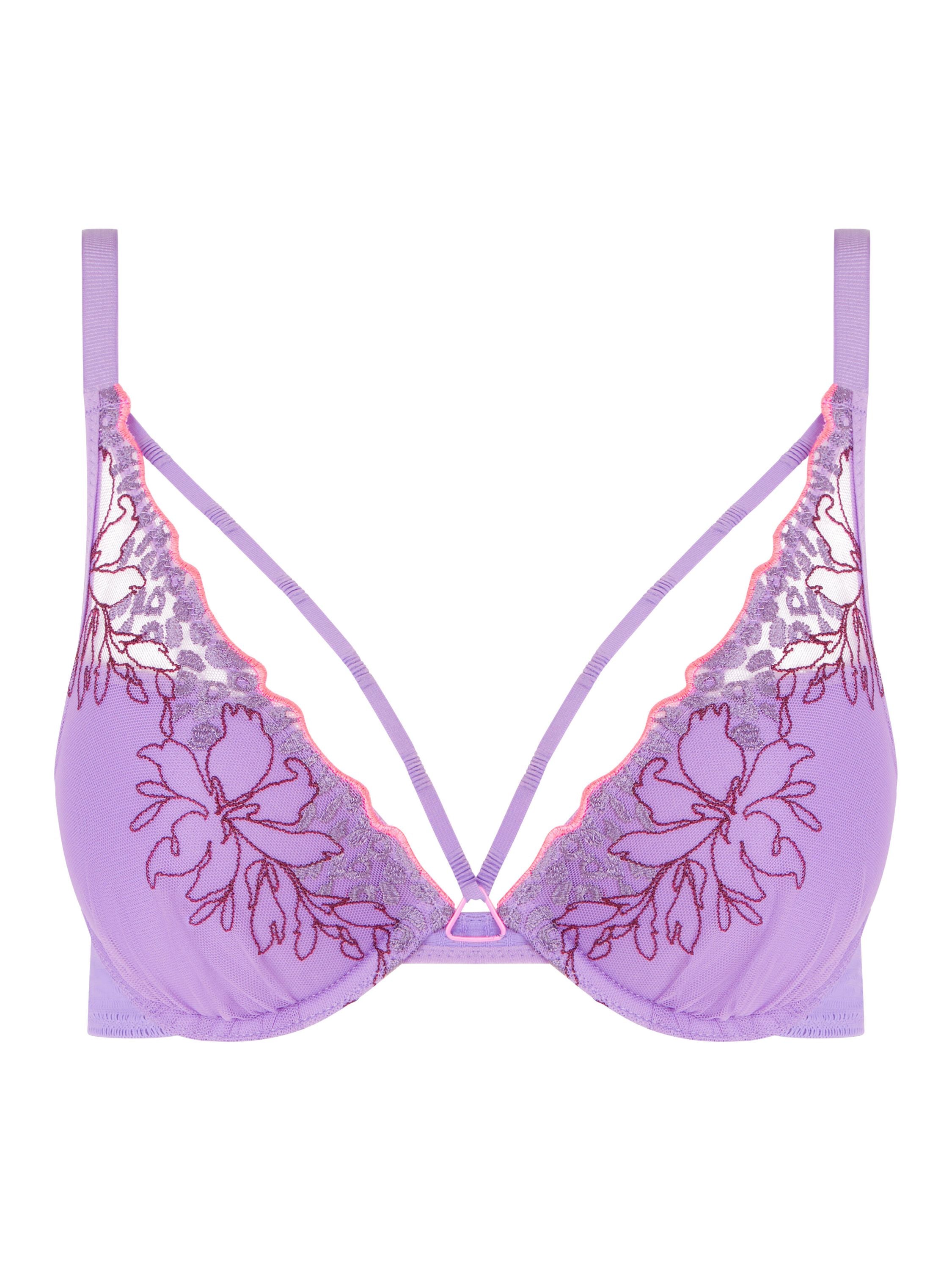 Push-Up-BH mit Spitze - 0JN HORTENSIA MULTICO - Violett