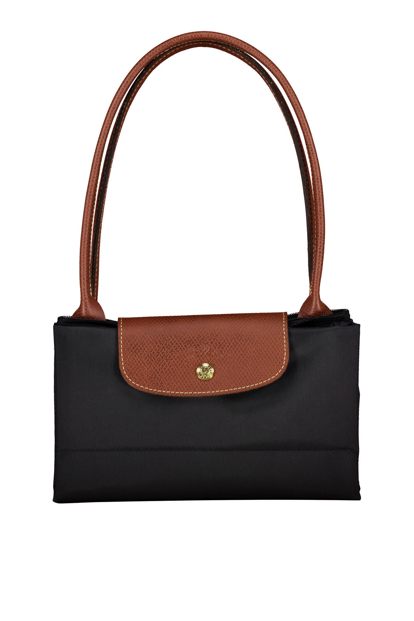 Handtasche Le Pliage Original L - 001 Schwarz - Schwarz