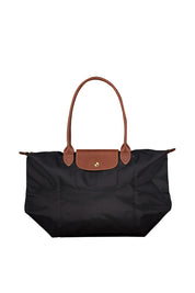 Handtasche Le Pliage Original L - 001 Schwarz - Schwarz