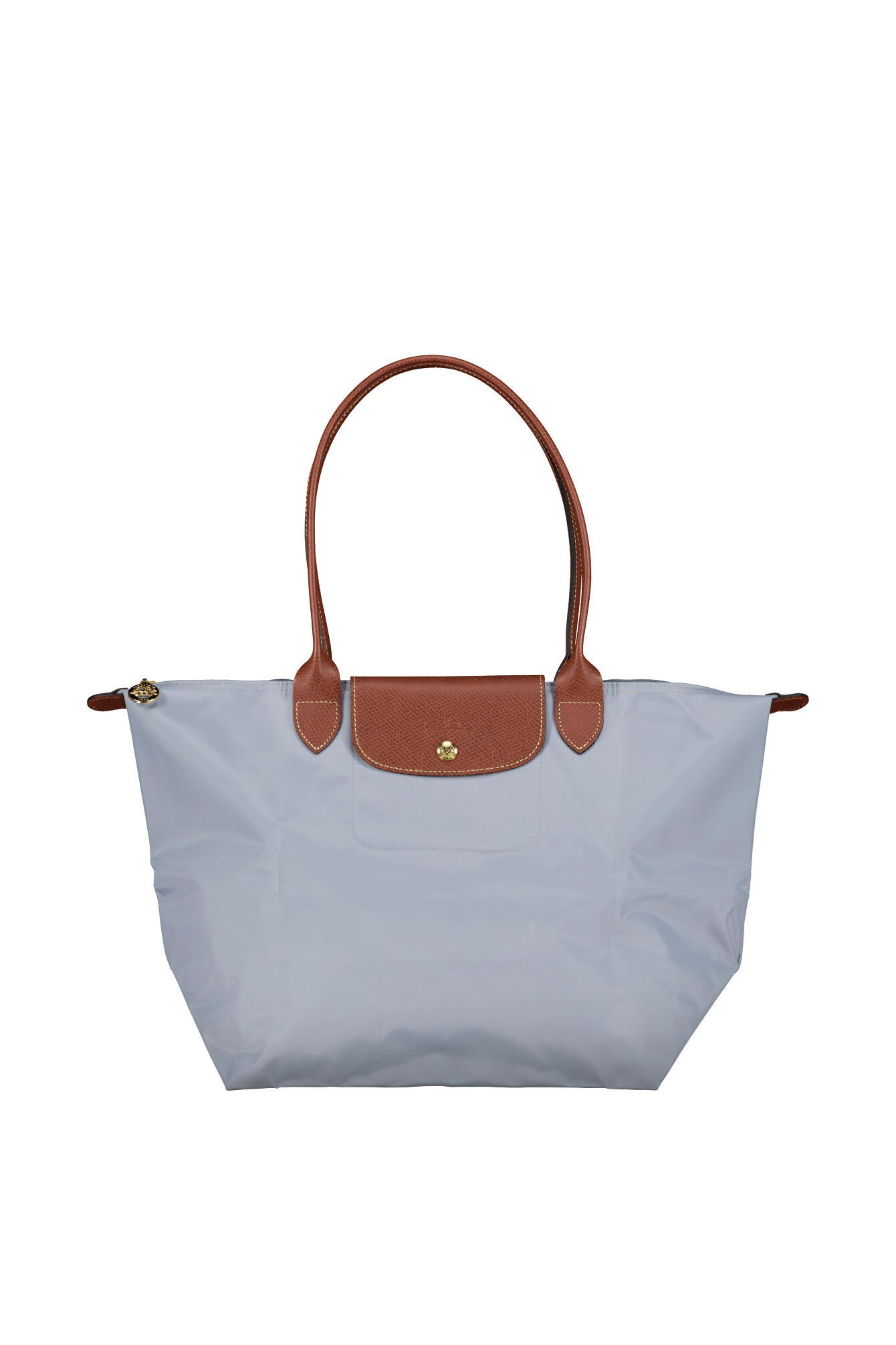 Handtasche Le Pliage Original L - P80 Stahl - Grau