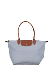 Handtasche Le Pliage Original L - P80 Stahl - Grau