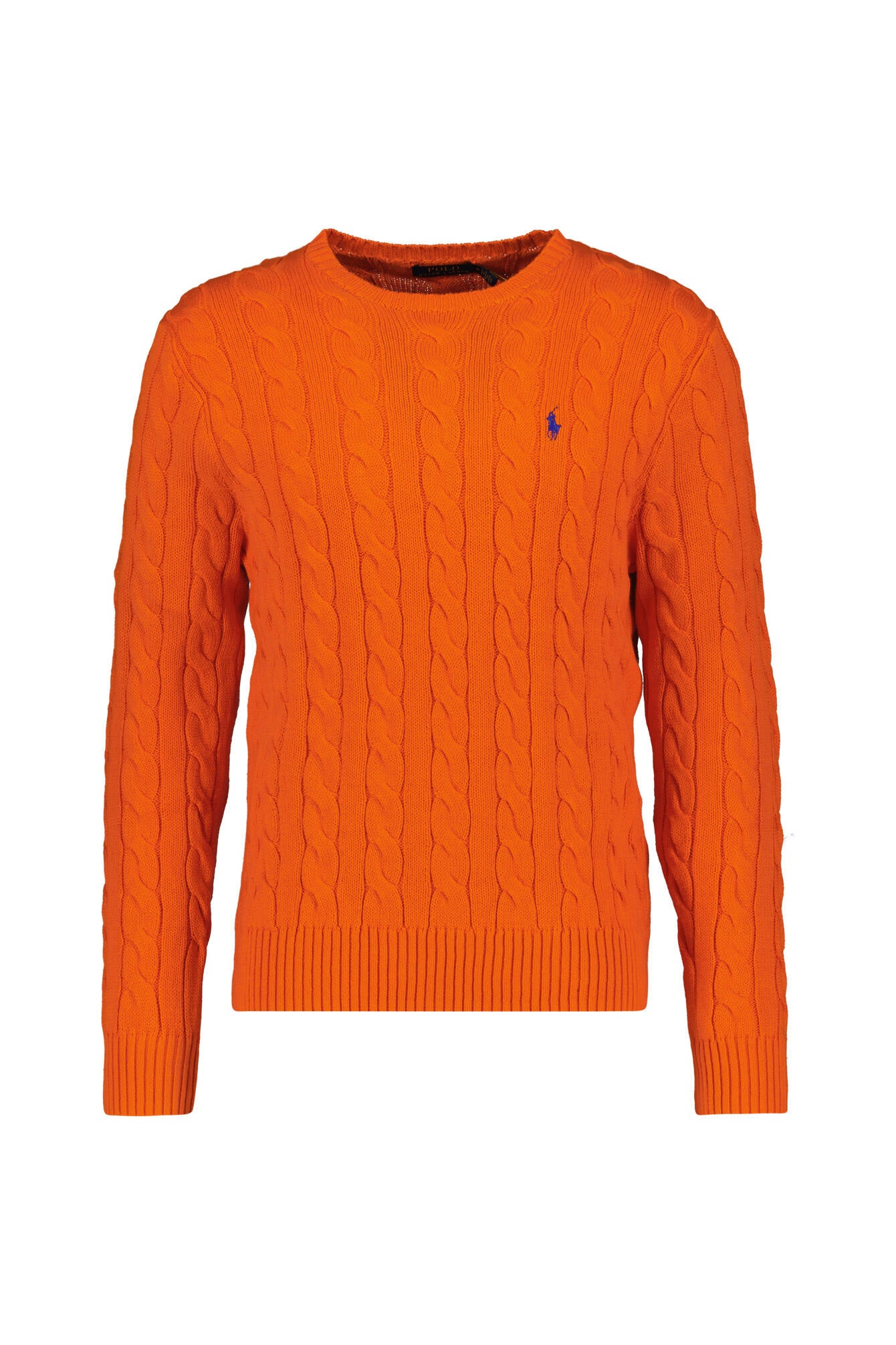 Strickpullover aus Baumwolle - 1057534-36PH-SAILING ORANGE - Orange