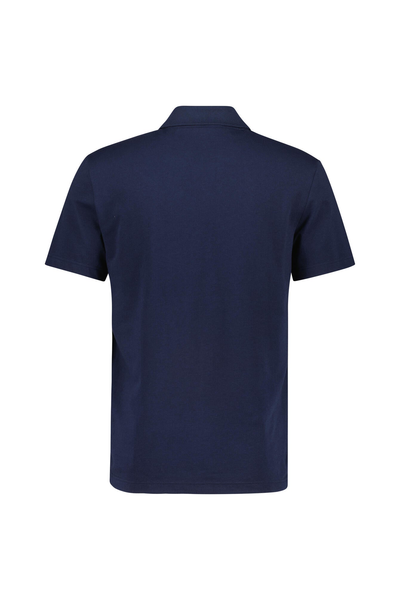 Poloshirt aus Baumwollmix - 166-NAVY BLUE - Blau