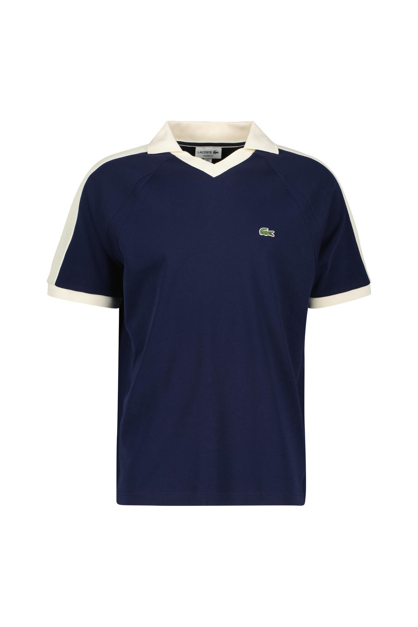 Poloshirt aus Baumwolle - 166-NAVY BLUE - Blau