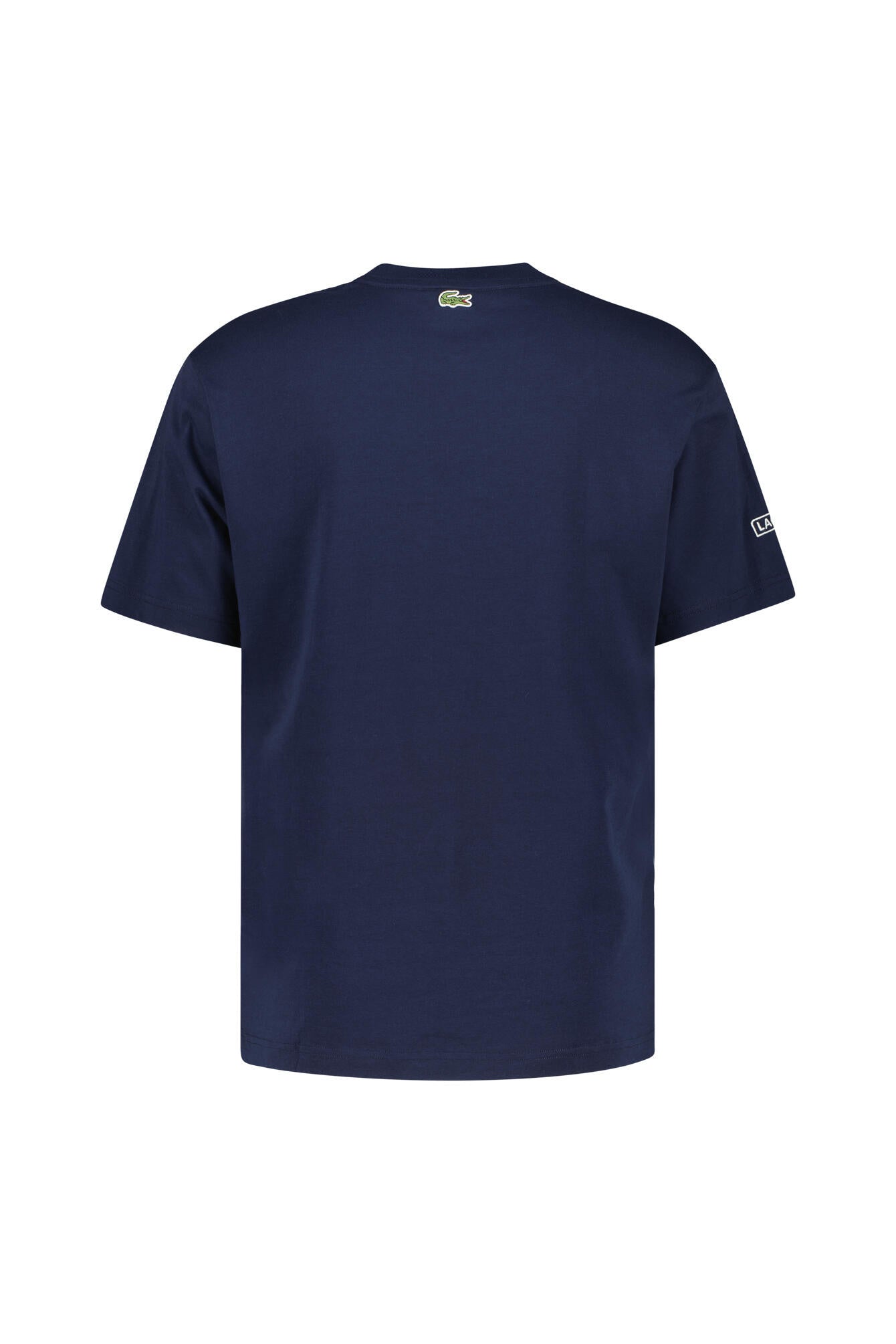 T-Shirt aus Baumwolle - 166-NAVY BLUE - Blau