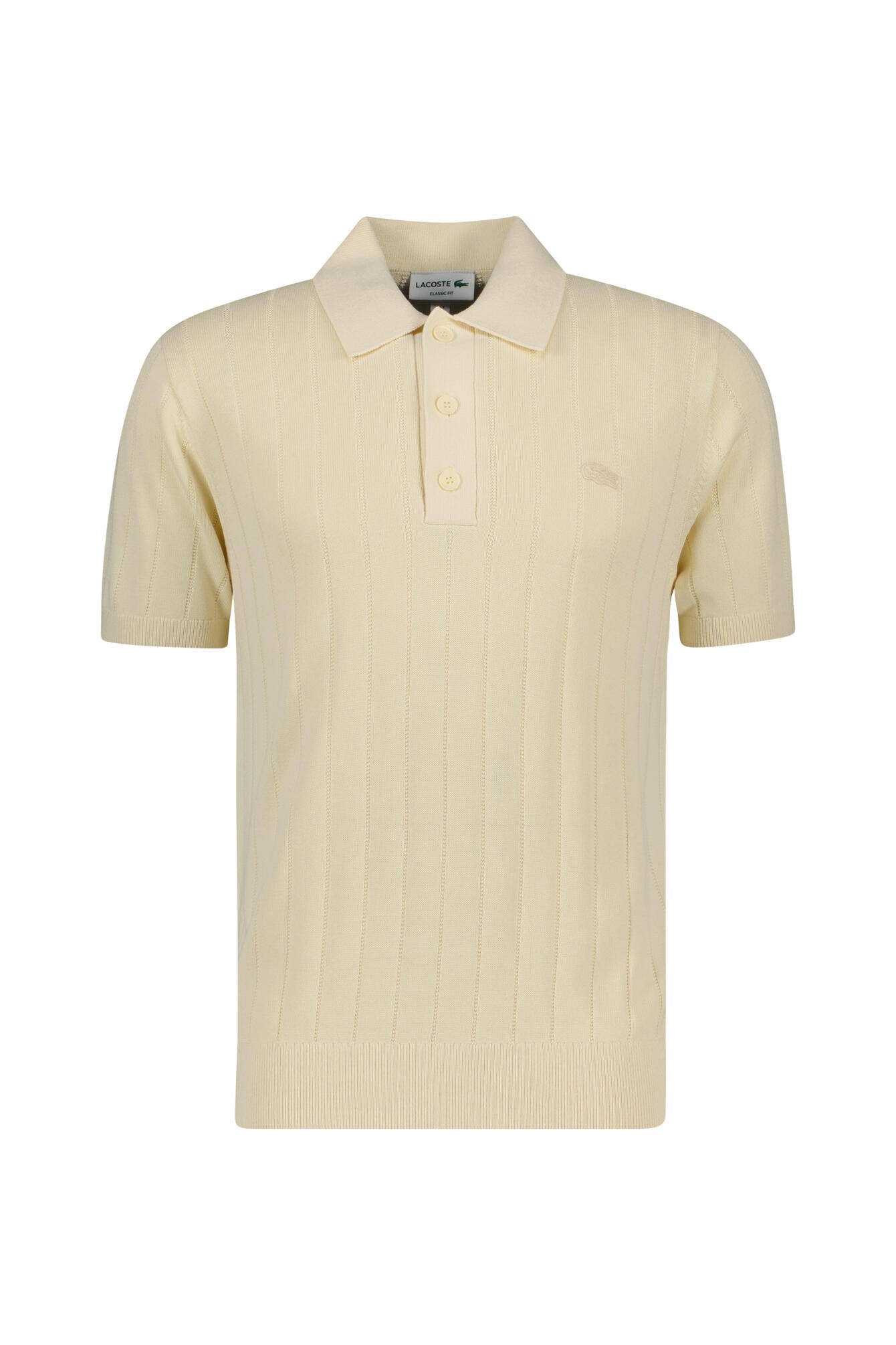 Poloshirt aus Viskosemix - 056-NATUREL CLAIR - Creme